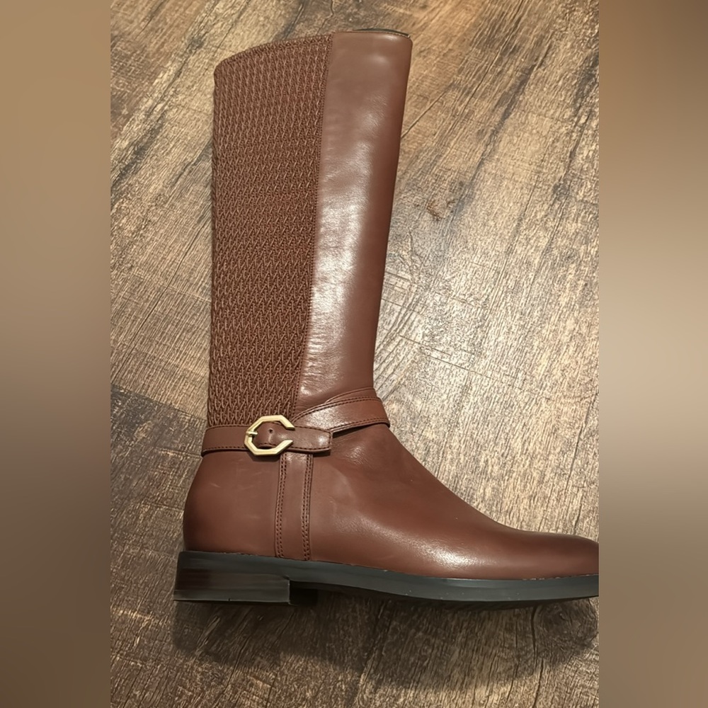 Cole Haan Leather Riding Boots Sz 8
